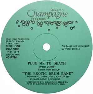 EROTIC DRUM BAND / PLUG ME TO DEATH / JERKY RYTHM