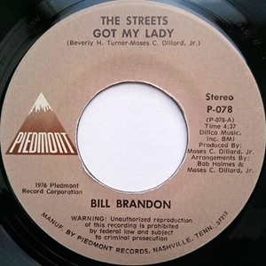 BILL BRANDON / ビル・ブランドン商品一覧｜SOUL / BLUES｜ディスク