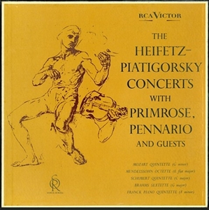 JASCHA HEIFETZ / ヤッシャ・ハイフェッツ / HEIFETZ-PIATIGORSKY CONCERTS WITH PRIMROSE, PENNARIO AND GUESTS
