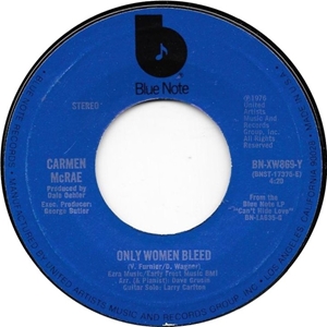 ONLY WOMEN BLEED / MUSIC (7")/CARMEN MCRAE/カーメン・マクレエ｜JAZZ｜ディスクユニオン