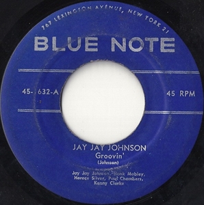 J.J.JOHNSON (JAY JAY JOHNSON) / J.J. ジョンソン / GROOVIN' / PENNIES FROM HEAVEN (7")