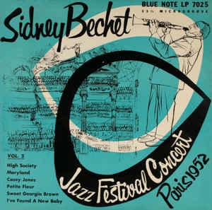 SIDNEY BECHET / シドニー・ベシェ / JAZZ FESTIVAL CONCERT, PARIS 1952, VOL. 2 (10")