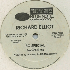 RICHARD ELLIOT / リチャード・エリオット / SO SPECIAL (12")