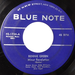 BENNIE GREEN / ベニー・グリーン / MINOR REVELATION (7")