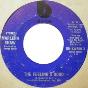 MARLENA SHAW / マリーナ・ショウ / THE FEELING'S GOOD / BUT FOR NOW (7")