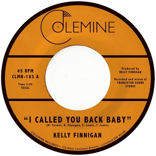 KELLY FINNIGAN / I CALLED YOU BACK BABY / IMPRESSIONS OF YOU (7")