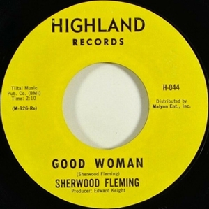 SHERWOOD FLEMING / シャーウッド・フレミング / GOOD WOMAN / HOLDIN' ON