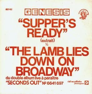 GENESIS / ジェネシス / SUPPER'S READY / THE LAMB LIES DOWN ON BROADWAY