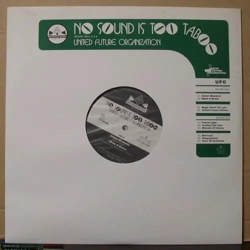 【2LP】U.F.O. No Sound Is Too Taboo 美品 NO SOUND IS TOO TABOO/UNITED FUTURE ORGANISATION/ユナイテッド