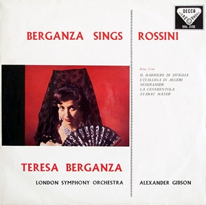 TERESA BERGANZA / テレサ・ベルガンサ / BERGANZA SINGS ROSSINI