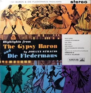HEINRICH HOLLREISER / ハインリヒ・ホルライザー / J.STRAUSS: HIGHLIGHTS FROM THE GYPSY BARON AND DIE FLEDERMAUS