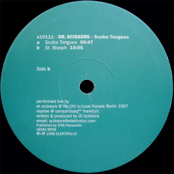DR. SCISSORS / SCUBA TONGUES
