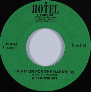 WILLIE WRIGHT / ウィリー・ライト / AFRICA / RIGHT ON FOR DARKNESS