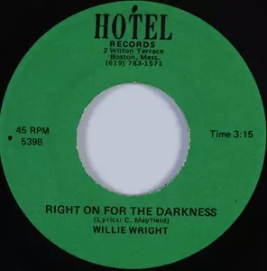 AFRICA / RIGHT ON FOR DARKNESS/WILLIE WRIGHT/ウィリー・ライト