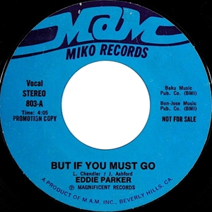 EDDIE PARKER / エディー・パーカー / BUT IF YOU MUST GO