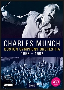 CHARLES MUNCH / シャルル・ミュンシュ / シャルル・ミュンシュ&ボストン交響楽団演奏会 1958~62