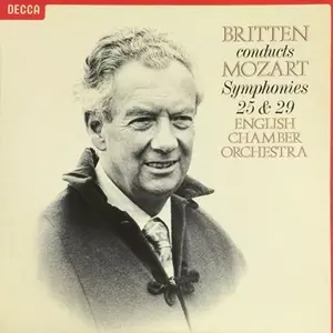 MOZART: SYMPHONIES 25 & 29/BENJAMIN BRITTEN/ベンジャミン・ブリテン MOZART: SYMPHONIES 25 & 29/BENJAMIN BRITTEN/ベンジャミン・ブリテン