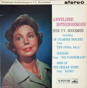 ANNELIESE ROTHENBERGER / アンネリーゼ・ローテンベルガー / T.V. SUCCESSES