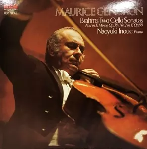 MAURICE GENDRON / モーリス・ジャンドロン / ブラームス: チェロ・ソナタ第一番&第二番