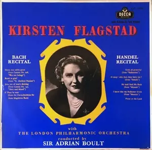 KIRSTEN FLAGSTAD / キルステン・フラグスタート  / BACH HANDEL RECITAL