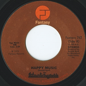 BLACKBYRDS / ブラックバーズ / HAPPY MUSIC (7")