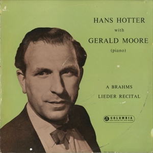 BRAHMS LIEDER RECITAL/HANS HOTTER/ハンス・ホッター｜CLASSIC｜ディスクユニオン･オンラインショップ ...