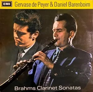 GERVASE DE PEYER / ジェルヴァーズ・ド・ペイエ / BRAHMS: CLARINET SONATAS
