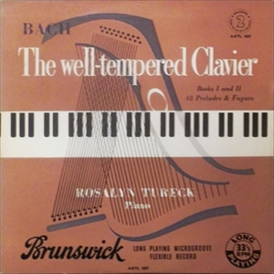 ROSALYN TURECK / ロザリン・テューレック / BACH: WELL-TEMPERED CLAVIER <2> (1LP)