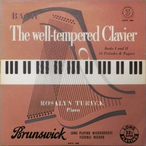 ROSALYN TURECK / ロザリン・テューレック / BACH: WELL-TEMPERED CLAVIER <3> (1LP)