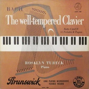 ROSALYN TURECK / ロザリン・テューレック / BACH: WELL-TEMPERED CLAVIER <4> (1LP)
