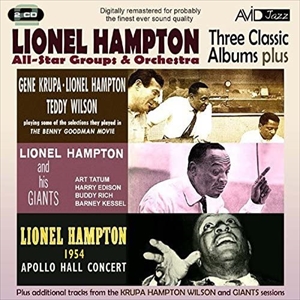 LIONEL HAMPTON / ライオネル・ハンプトン / オール・スター・グループス&オーケストラ スリー・クラシック・アルバムズ・プラス