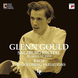 GLENN GOULD / グレン・グールド / BACH: GOLDBERG VARIATIONS (1959 SALZBURG FESTIVAL RECITAL) / バッハ:ゴールドベルク変奏曲(1959年ザルツブルク・リサイタル)(LP)