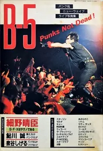 B-5 / ビー・ファイブ / PUNKS NOT DEAD パンク&ニュー・ウェイブ ライブ写真集