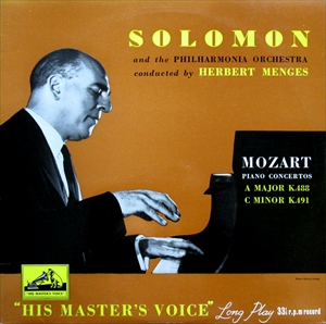 SOLOMON (SOLOMON CUTNER) (PIANO) / ソロモン (ソロモン・カットナー) / MOZART: PIANO CONCERTO NO.23 & NO.24