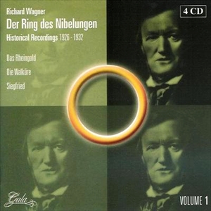 ROBERT HEGER / ロベルト・ヘーガー / WAGNER: DER RING DES NIBELUNGEN VOL.1 HISTORICAL RECORDINGS 1926-1932