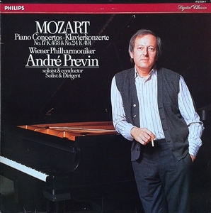 ANDRE PREVIN / アンドレ・プレヴィン / MOZART: PIANO CONCERTOS NO.17 & 24