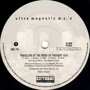 ULTRAMAGNETIC MC'S / ウルトラマグネティックMCズ / TRAVELLING AT THE SPEED OF THOUGHT