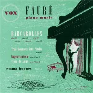 EMMA BOYNET / エンマ・ボワネ / FAURE: BACCAROLLES
