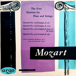 JEAN-PIERRE RAMPAL / ジャン=ピエール・ランパル / MOZART: THE FOUR QUARTETS FOR FLUTE AND STRINGS
