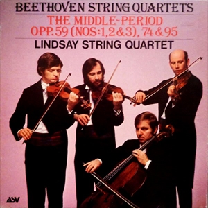 LINDSAY STRING QUARTET (THE LINDSAYS) / リンゼイ弦楽四重奏団 / BEETHOVEN: STRING QUARTETS