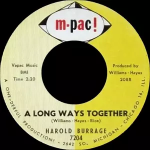HAROLD BURRAGE / ハロルド・バラージュ / LONG WAYS TOGETHER / I'LL TAKE ONE