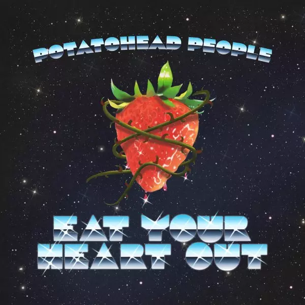 POTATOHEAD PEOPLE (Nick Wisdom + AstroLogical) / ポテトヘッド・ピープル / EAT YOUR HEART OUT (LP)(SILVER VINYL) 