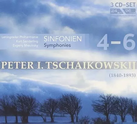 KURT SANDERLING / クルト・ザンデルリンク / TCHAIKOVSKY: SYMPHONIES NOS.4-6
