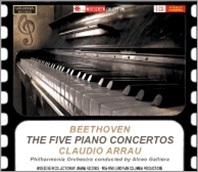 CLAUDIO ARRAU / クラウディオ・アラウ / BEETHOVEN: THE FIVE PIANO CONCERTOS