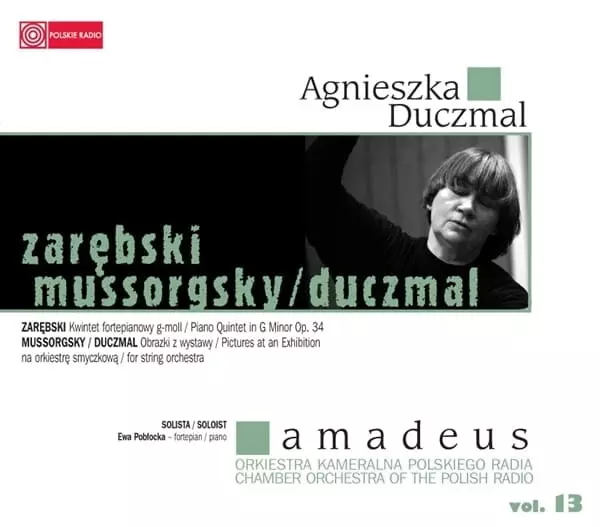 AGNIESZKA DUCZMAL / アグニェシュカ・ドゥチマル / MUSSORGSKY,DUCZMAL:PICTURES AT AN EXHIBITION AMADEUS VOL.13