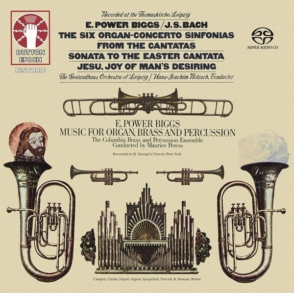 POWER BIGGS / パワー・ビッグス / MUSIC FOR ORGAN, BRASS & PERCUSSION / BACH: SINFONIAS FORM CANTATA (SACD)