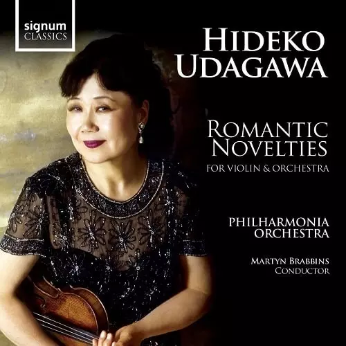 HIDEKO UDAGAWA / 宇田川杰子 / ROMANTIC NOVELTIES FOR VIOLIN&ORCHESTRA