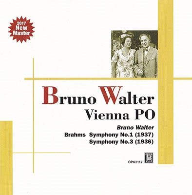 BRUNO WALTER / ブルーノ・ワルター / RRAHMS: SYMPHONIES NOS.1 & 3