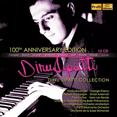 DINU LIPATTI / ディヌ・リパッティ / 100TH ANNIVERSARY EDITION - DINU LIPATTI COLLECTION (12CD)