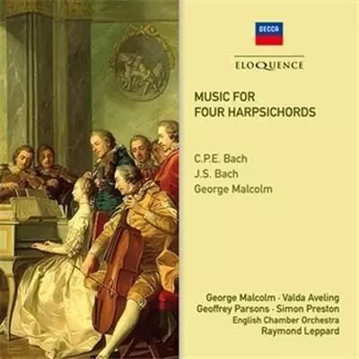 GEORGE MALCOLM / ジョージ・マルコム / MUSIC FOR FOUR HARPSICORDS
